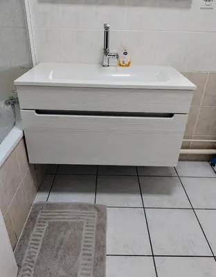 Salle de bains dans l'établissement Appartement T3 proche de Bâle