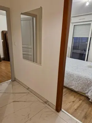 Un ou plusieurs lits dans un hébergement de l'établissement Appartement 3 chambre 74m2