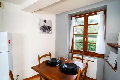 Cuisine ou kitchenette dans l'établissement Refuge des Vignerons - Turckheim