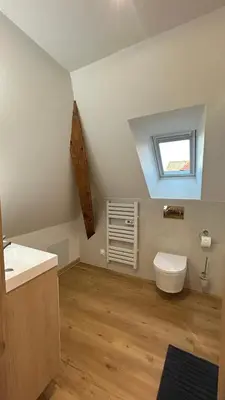 Salle de bains dans l'établissement Appartement Moderne et Spacieux, à 10 min de la Gare