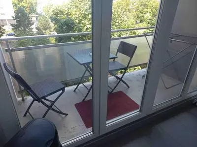 Balcon ou terrasse dans l'établissement Studio 76 - Balcon, proche Bâle