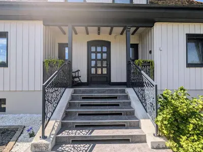 Façade ou entrée de l'établissement Gîte spacieux, confort moderne, jardin paisible - FR-1-589-695