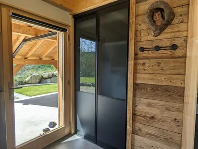 Plan de l'établissement Chalet au cœur des Vosges avec sauna, terrasse et connexion WIFI - FR-1-589-692