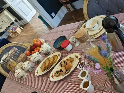 Nourriture dans le B&B/chambre d'hôtes ou à proximité
