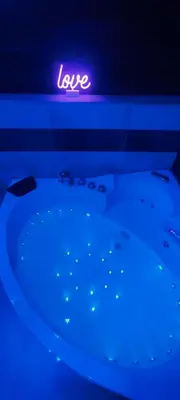 Plan de l'établissement Love room avec spa privatif