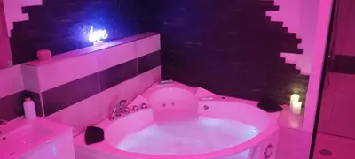 Plan de l'établissement Love room avec spa privatif