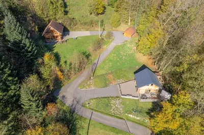 Paysage naturel près de la maison de vacances