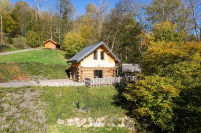 Paysage naturel près de la maison de vacances
