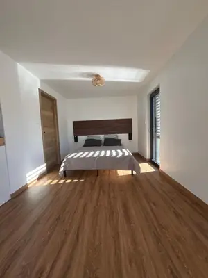 Un ou plusieurs lits dans un hébergement de l'établissement Tiny House Turckheim