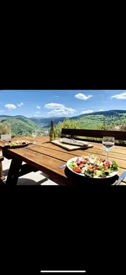 Nourriture dans le chalet ou à proximité