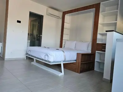 Un ou plusieurs lits dans un hébergement de l'établissement Val Hôtel Montbéliard Sud