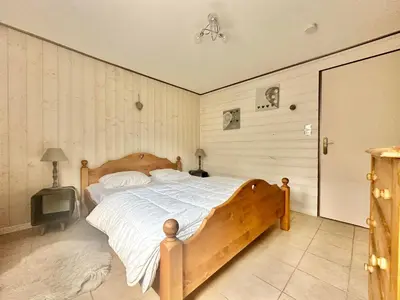 Un ou plusieurs lits dans un hébergement de l'établissement Appartement 41m2