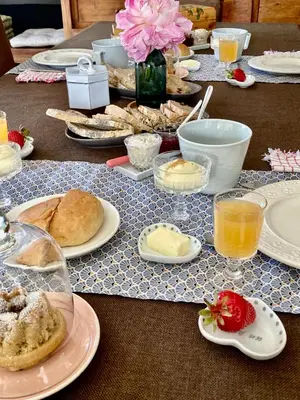 Nourriture dans le B&B/chambre d'hôtes ou à proximité