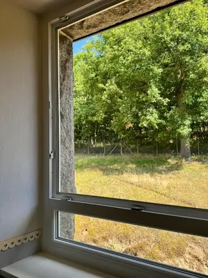 Jardin de l'établissement Chambre Forêt