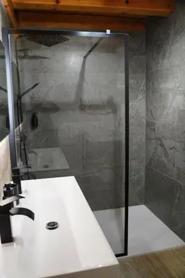 Salle de bains dans l'établissement Tout Schuss en duplex 8 pers avec Garage