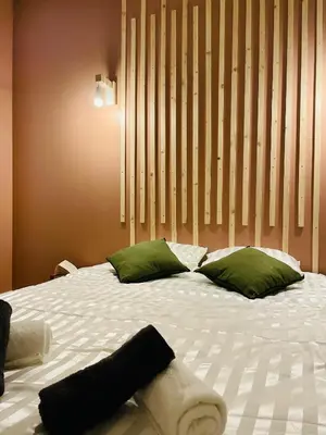 Un ou plusieurs lits dans un hébergement de l'établissement 002 - Évasion dans un appartement élégant à Belfort