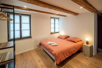 Un ou plusieurs lits dans un hébergement de l'établissement Maison alsacienne