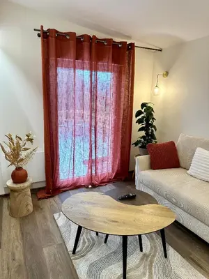 Coin salon dans l'établissement Le Duplex du Parc - Terrasse
