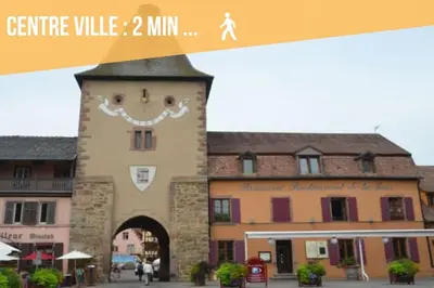 Plan de l'établissement Le Rustique - le charme alsacien du vignoble