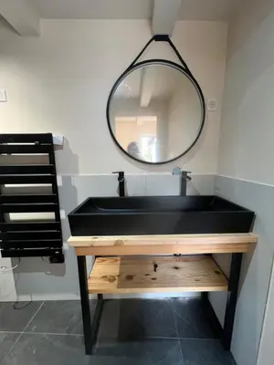 Plan de l'établissement Au Paradis des 4 Saisons - Maison avec terrasse - Baignoire Balneo