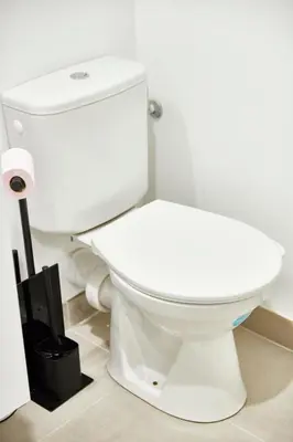 Salle de bains dans l'établissement BE-0 - Joli 2 pièces pour 1-2 pers au RDC au centre de Mulhouse