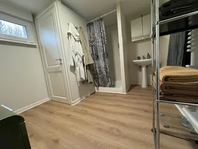 Cuisine ou kitchenette dans l'établissement Gîte JOSEPHINE