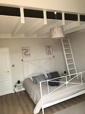 Un ou plusieurs lits dans un hébergement de l'établissement Duplex LOUIS