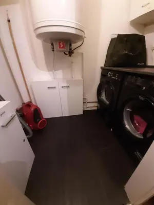 Cuisine ou kitchenette dans l'établissement Appartement centre ville pour 6personnes