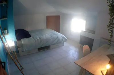 Un ou plusieurs lits dans un hébergement de l'établissement Sous les toits-Hypercentre-Pas de Frais de Ménage