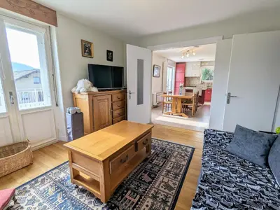 Plan de l'établissement Charmant appartement avec terrasse, parking et WiFi à Gérardmer - FR-1-589-752
