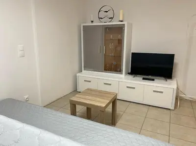 Télévision ou salle de divertissement dans l'établissement Studio in Algolsheim Algolsheim