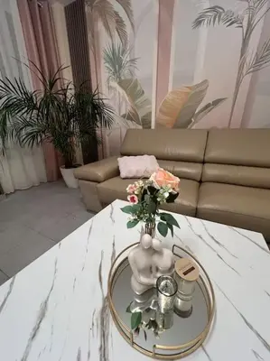 Coin salon dans l'établissement Esprit Palace, coeur de Mulhouse
