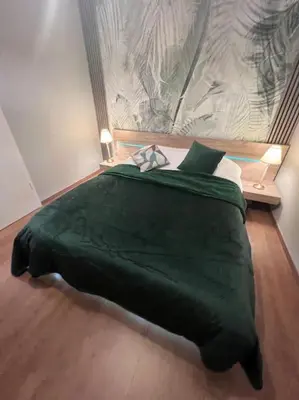 Un ou plusieurs lits dans un hébergement de l'établissement Esprit Palace, coeur de Mulhouse