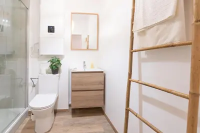 Salle de bains dans l'établissement Le Confort de l'Ours