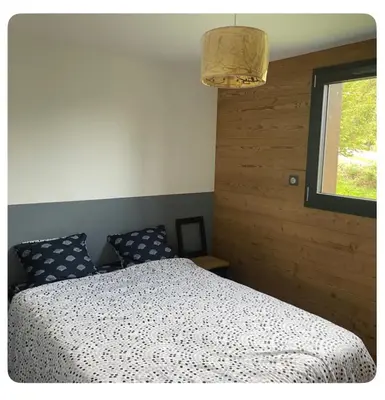 Un ou plusieurs lits dans un hébergement de l'établissement Le cocon des fauvettes-Gérardmer