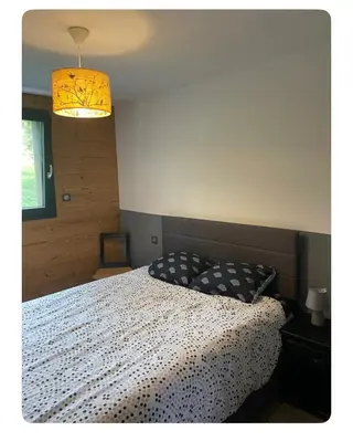 Un ou plusieurs lits dans un hébergement de l'établissement Le cocon des fauvettes-Gérardmer