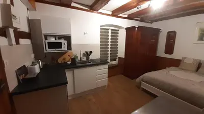Cuisine ou kitchenette dans l'établissement Appartement VAUBAN