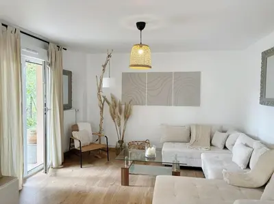 Coin salon dans l'établissement La petite Luss