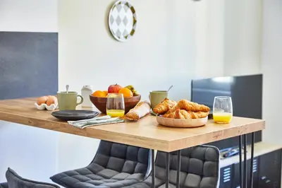 Nourriture dans l'appartement ou à proximité