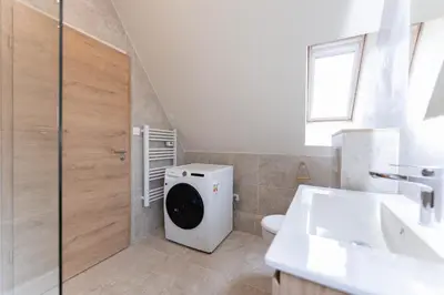 Salle de bains dans l'établissement Zellenberg - Gîte d'Aksel