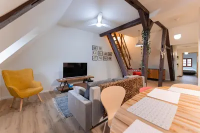Télévision ou salle de divertissement dans l'établissement Zellenberg - Gîte d'Aksel