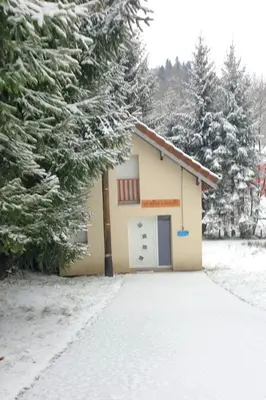 L'établissement Gîte à rufus en hiver