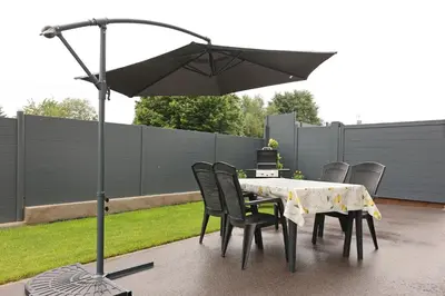 Terrasse ou espace extérieur de l'établissement Gite avec terrasse proche Gérardmer tout inclus