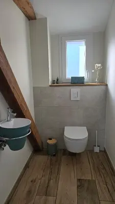 Salle de bains dans l'établissement Appartement moderne et cosy