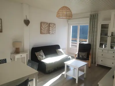 Coin salon dans l'établissement La Bresse OURSON