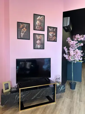 Télévision ou salle de divertissement dans l'établissement Suite Josefina - SPA&SAUNA - au cœur de la route des vins