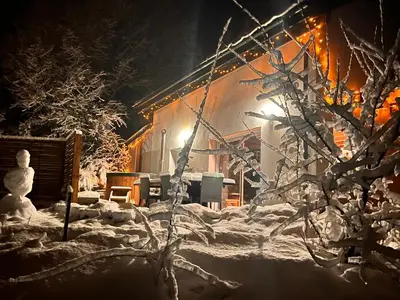 L'établissement Le HAUT DES CHANTS en hiver