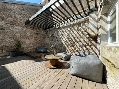 Coin salon dans l'établissement Suite Munduk de Luxe atypique