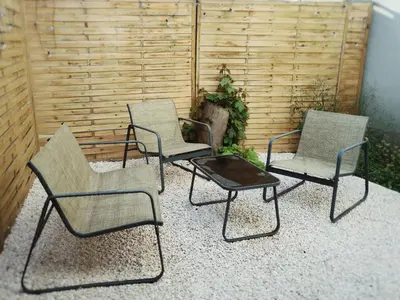 Plan de l'établissement Tiny house avec terrasse privée