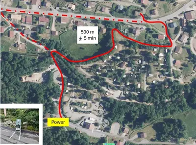 Quartier de le chalet ou autre quartier proche